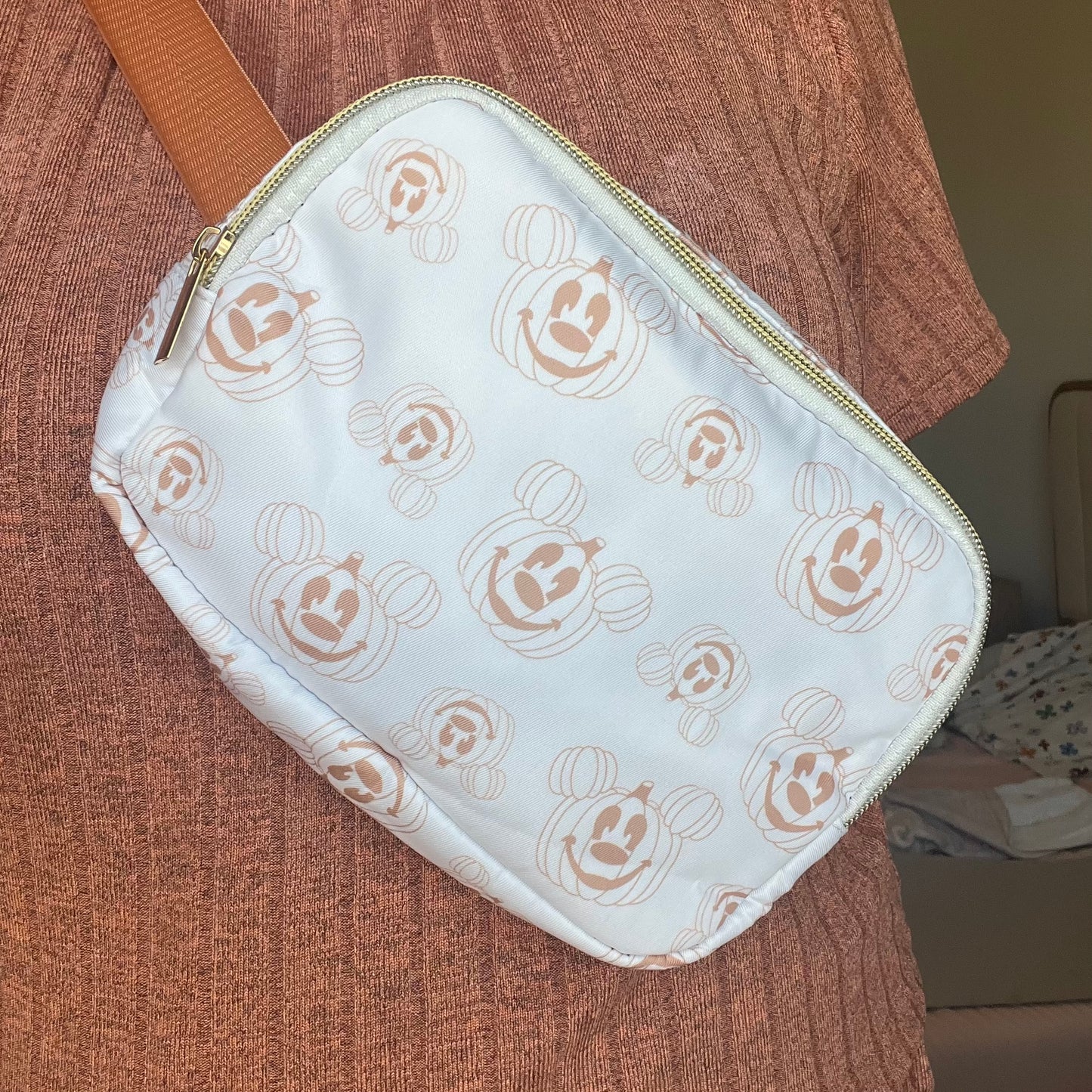 Pumpkin Mouse Belt Bag